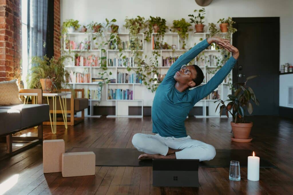 Yoga at home