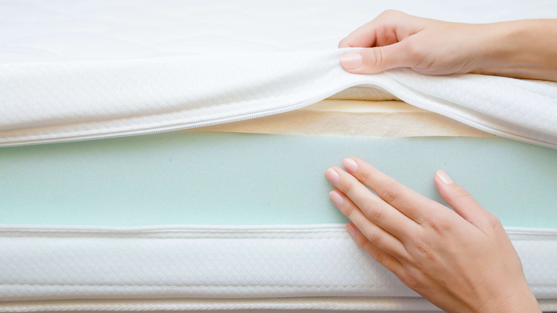 Foam mattress layers