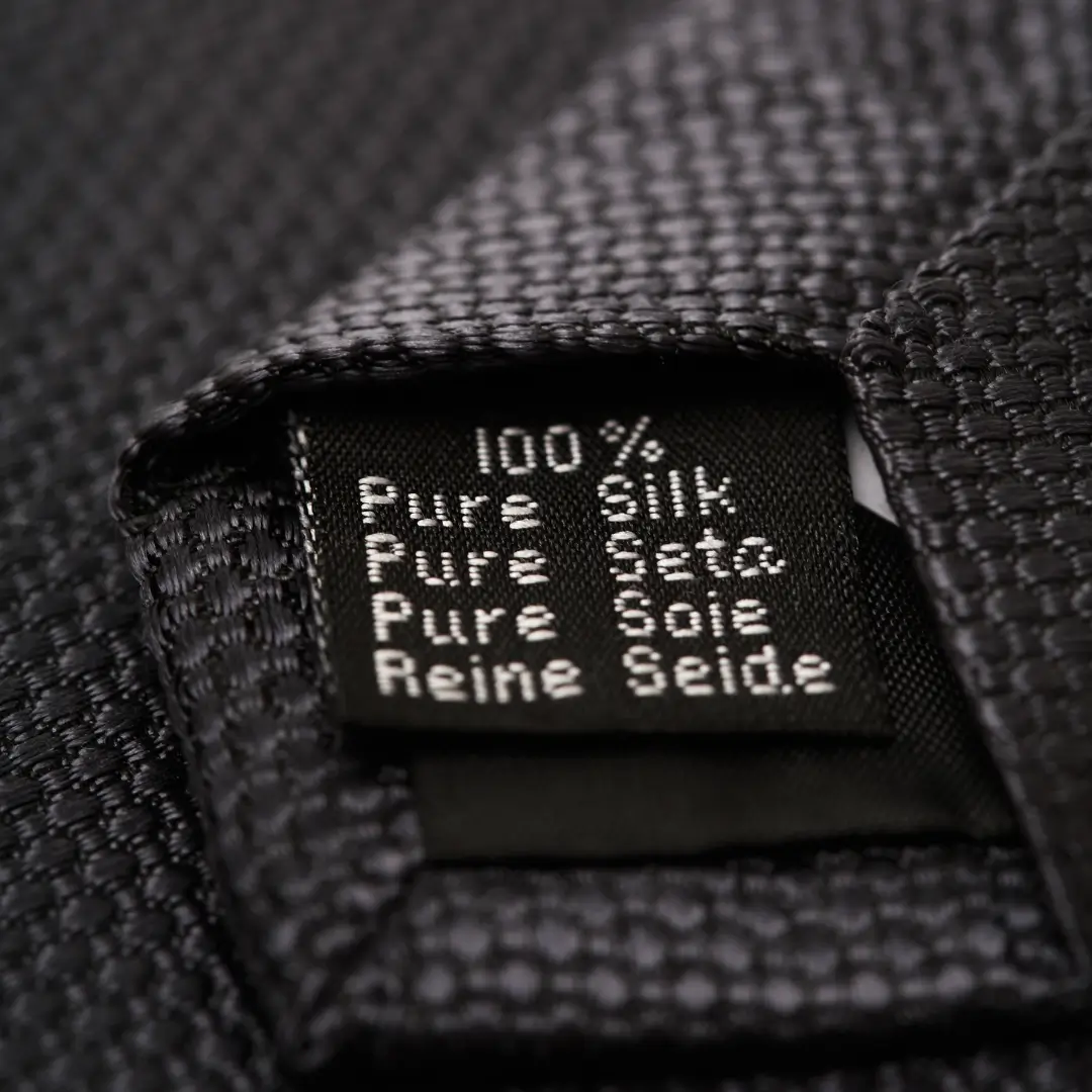 100% pure silk tie