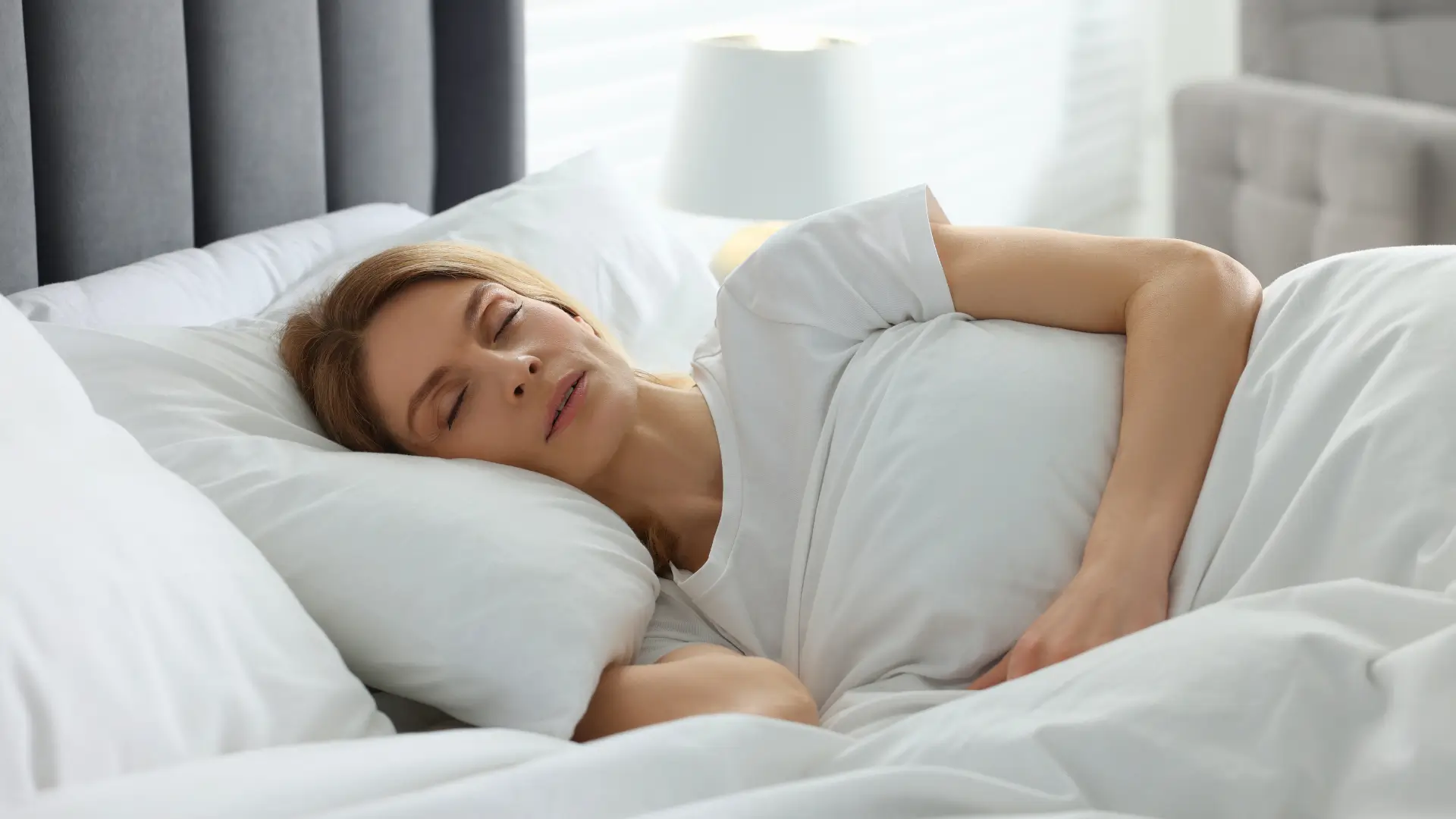 Woman sleeping