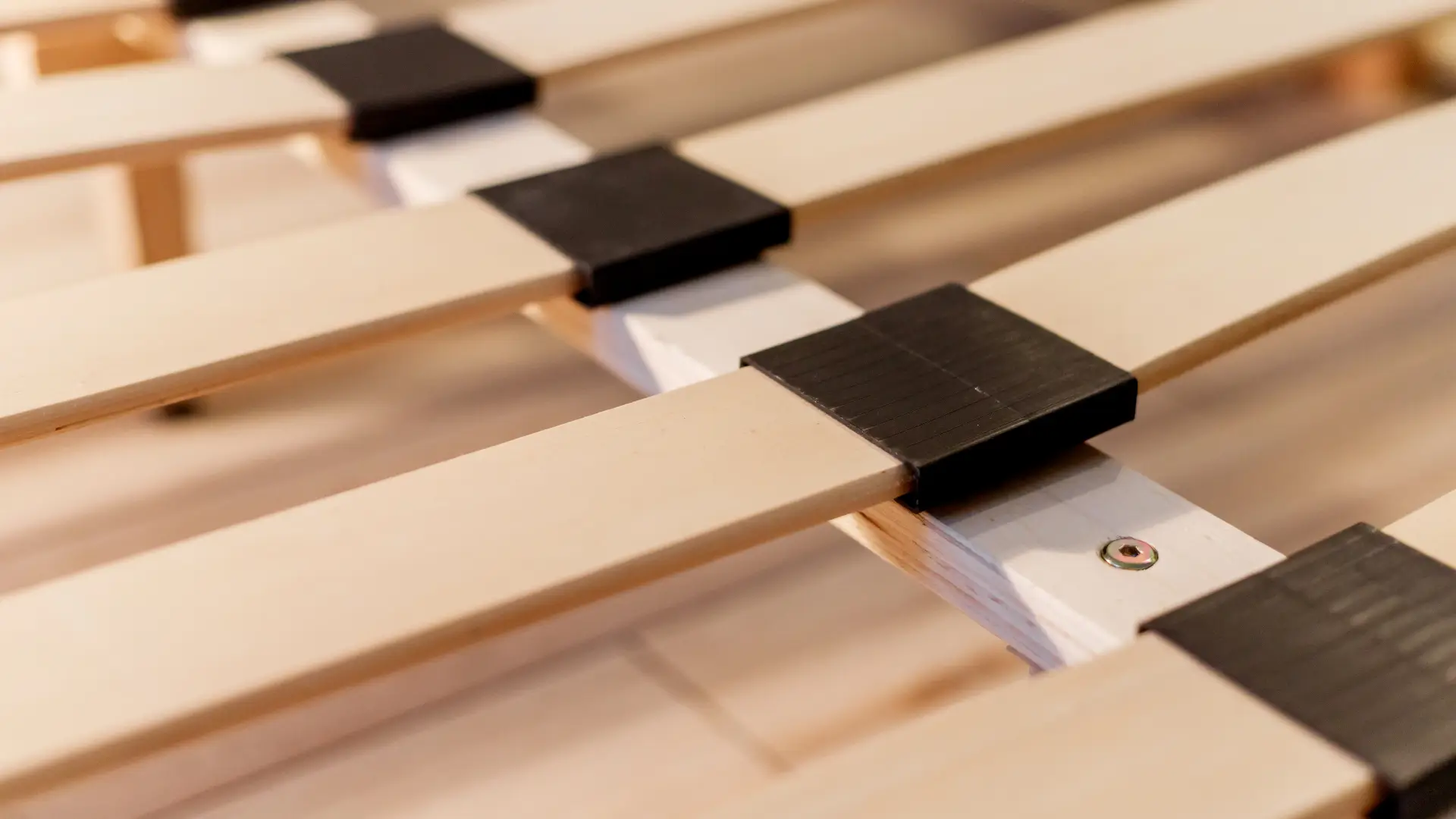 Wooden bedframe slats
